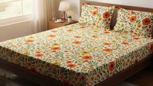 bedsheet with comforter