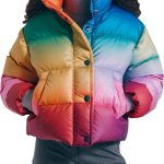 Stunning Ways to Wear a Women’s Bold Multicolor Stylish Puffer Jacket