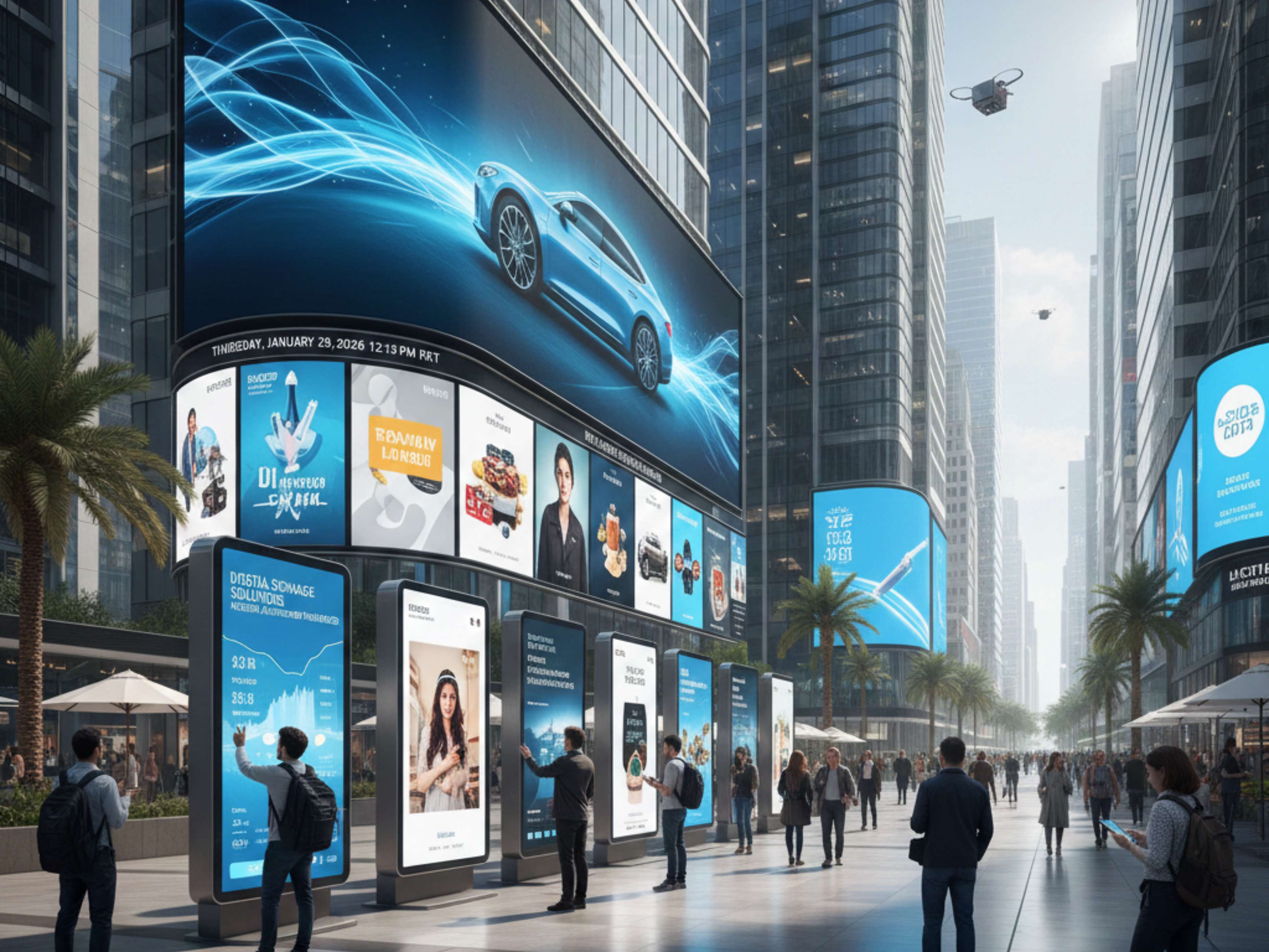Digital Signage and LED Screens: Smart Advertising Solution