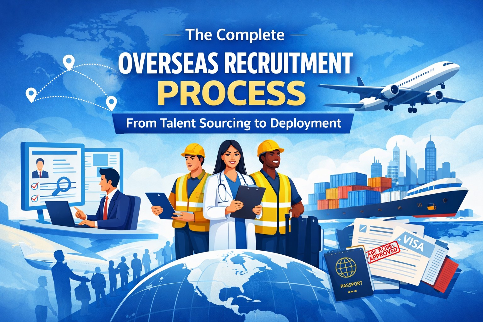 From Global Talent Search to Successful Deployment: A Real Story of Smooth Overseas Recruitment Excellence