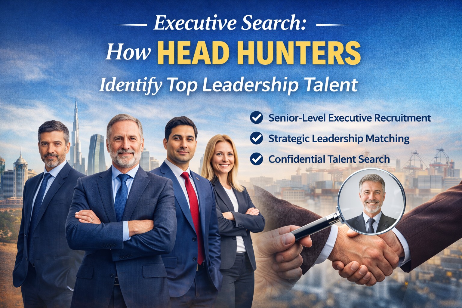 Executive Search Firms: The Key to Finding Top Leadership Talent for Business Success