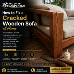 How to Fix a Cracked Wooden Sofa at Home