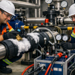 What Safety Steps Are Followed During Pipe Freezing for Industrial Systems?