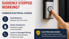 Doorbell Suddenly Stopped Working? Common Electrical Causes