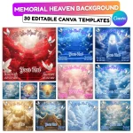Memorial Flyer Templates for Funeral Announcements