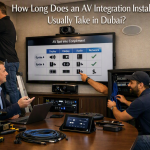 How Long Does an AV Integration Installation Usually Take in Dubai?
