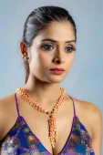 coral beads necklace